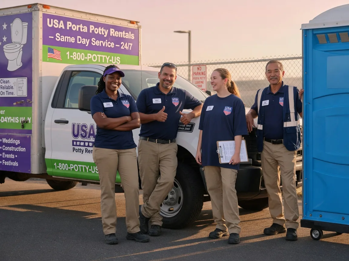 Porta Potty Rental company in Garciasville, TX