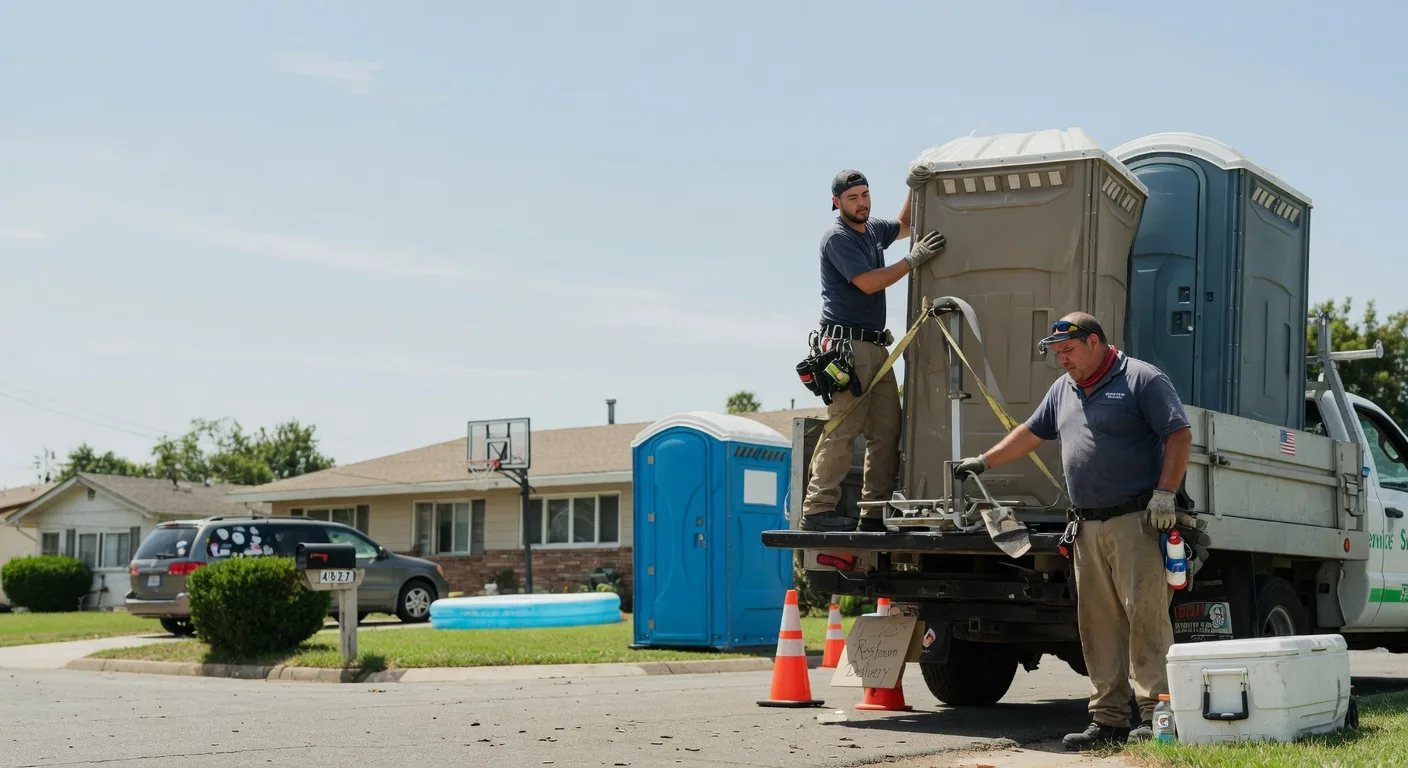 Porta Potty Rental in Garciasville, TX near me